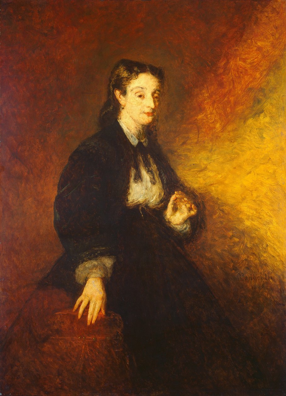 Madame Cahen af Adolphe Monticelli