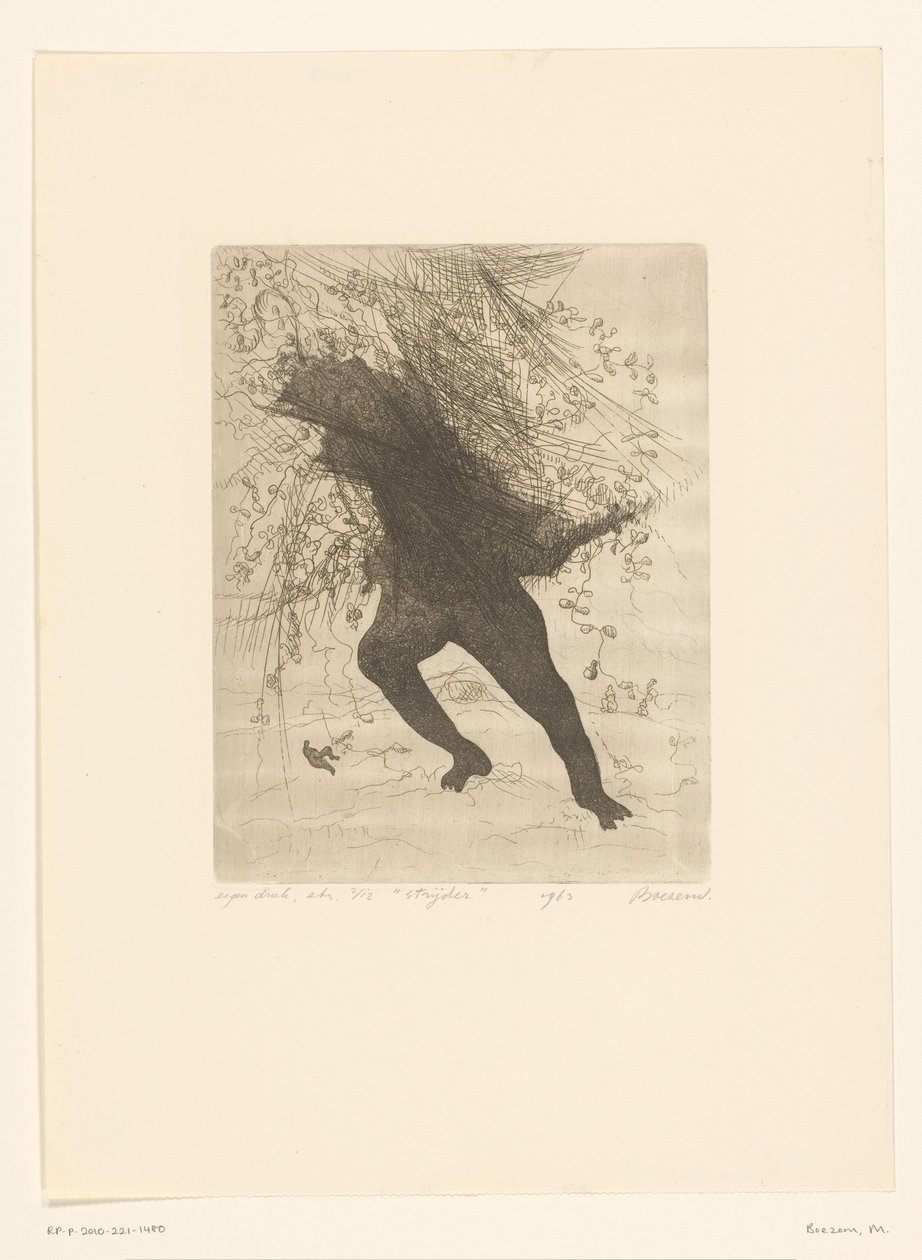 Såret soldat binder sin fod soldat såret Gamle og nutidige kunstnere (serietitel) Les artistes anciens et modernes (serietitel) af Adolphe Mouilleron