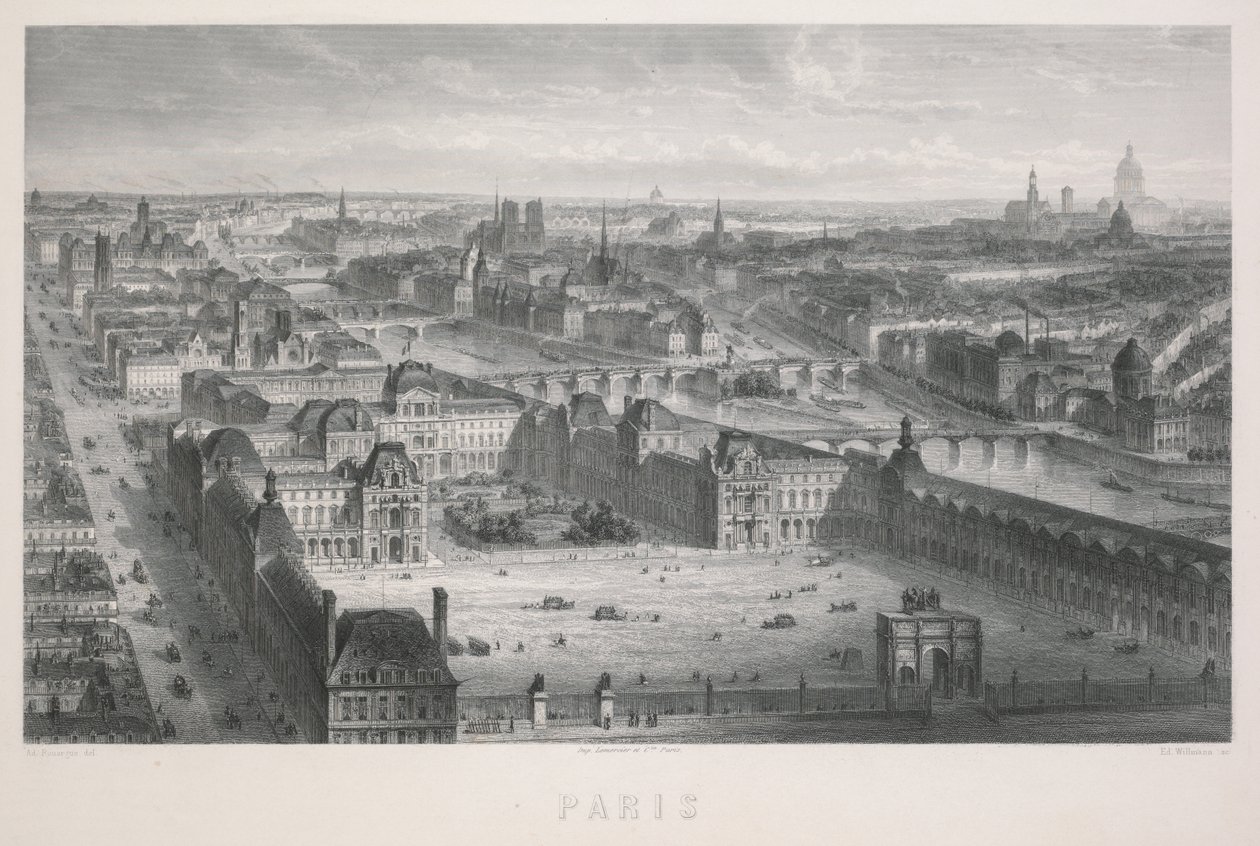 Paris af Adolphe Rouargue