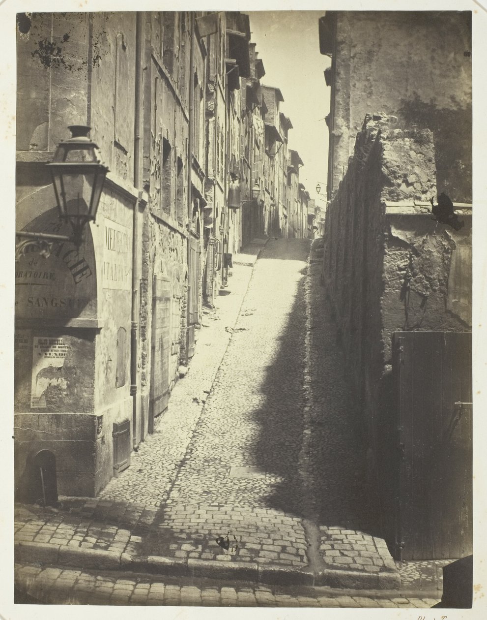 Rue des Grands Carmes, udsigt fra Rue Ste. Marthe af Adolphe Terris