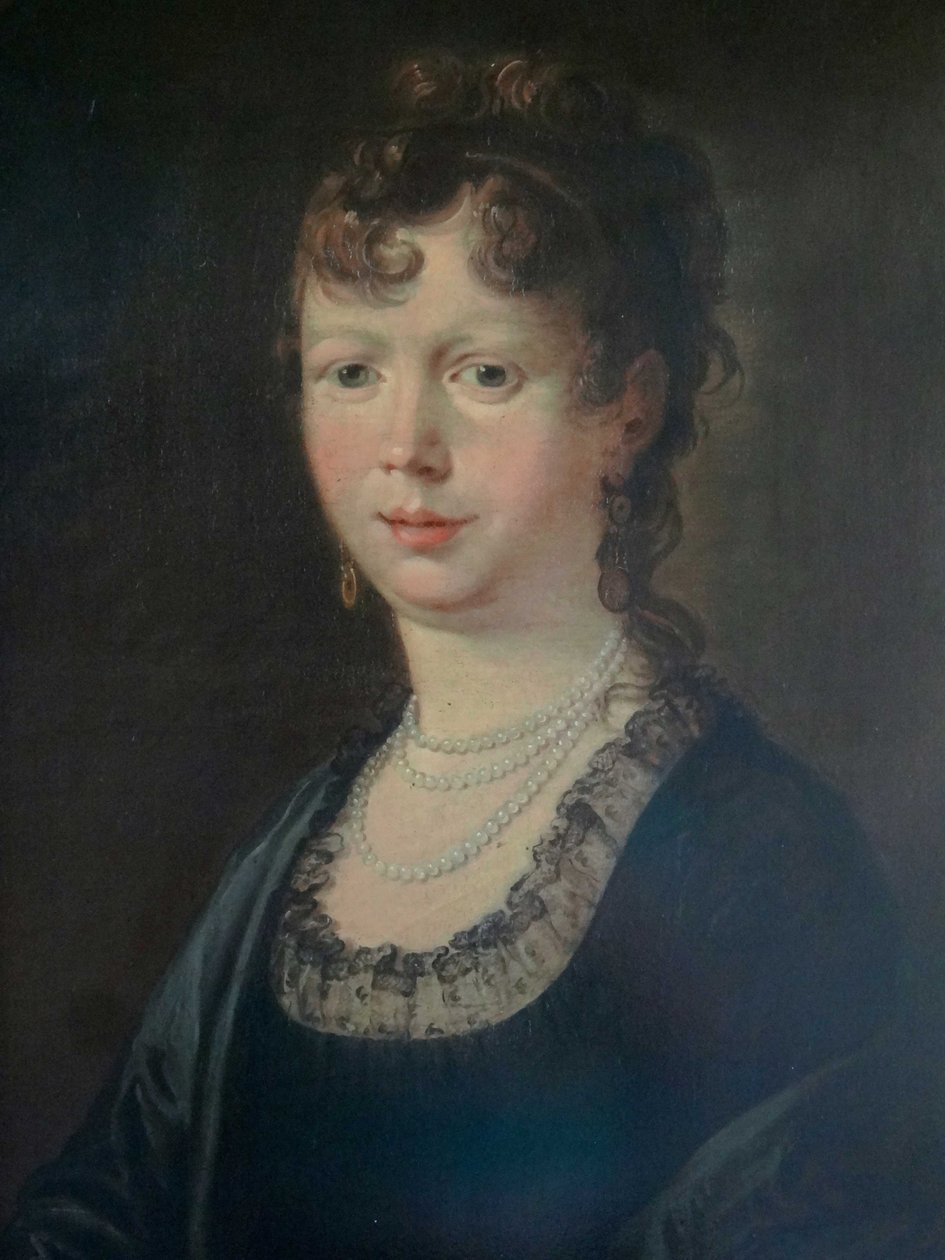 Portræt af Johanna Andrea Charlotte van der Muelen (1774-1843) af Adriaan de Lelie