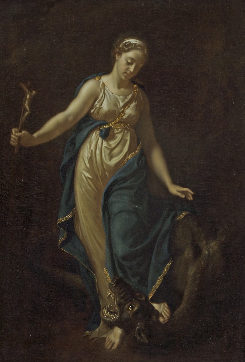 St. Margaret og dragen, 1714 af Adriaan van der Werff