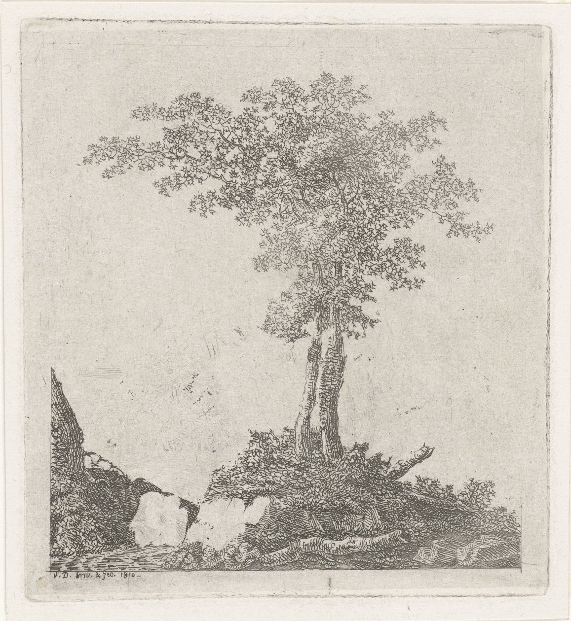 To træer af Adriaan Jacob Willem van Dielen