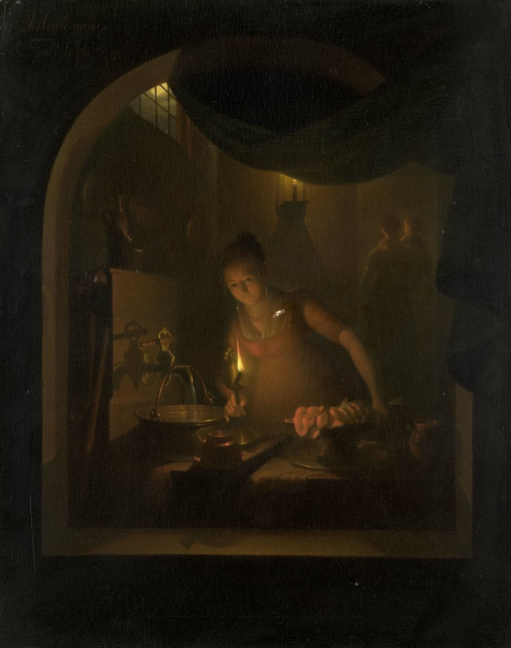 Køkken fra Lamplight af Adriaan Meulemans