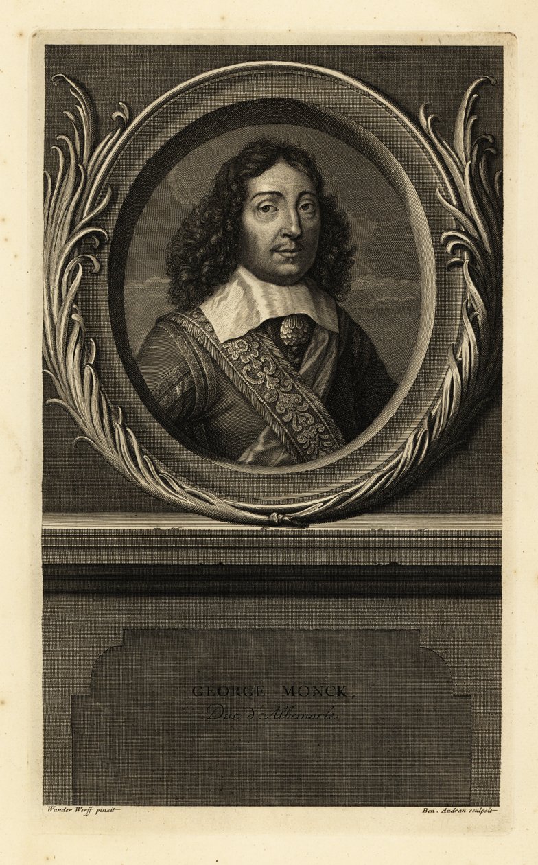 George Monck af Adriaan van der (after) Werff