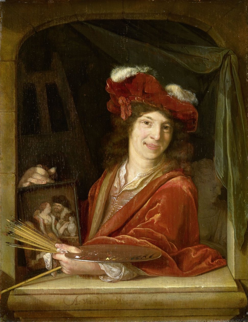 En ung maler af Adriaan van der Werff