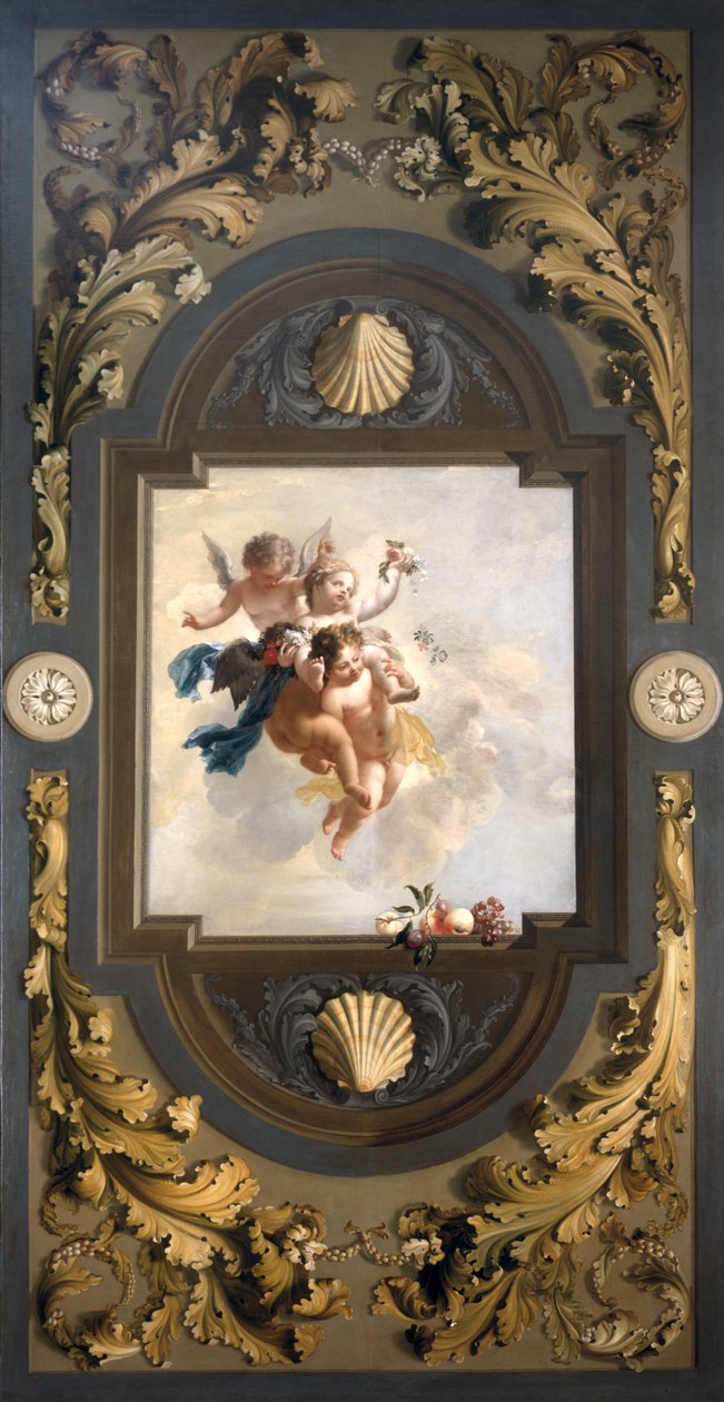 Fire Putti, ca. 1696 af Adriaan van der Werff