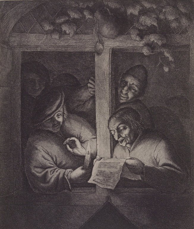 Sangerne ved vinduet af Adriaen Jansz. van Ostade