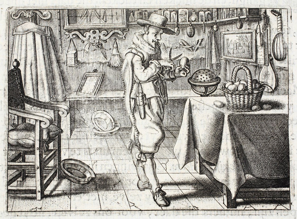 Vasker majs, illustration fra 