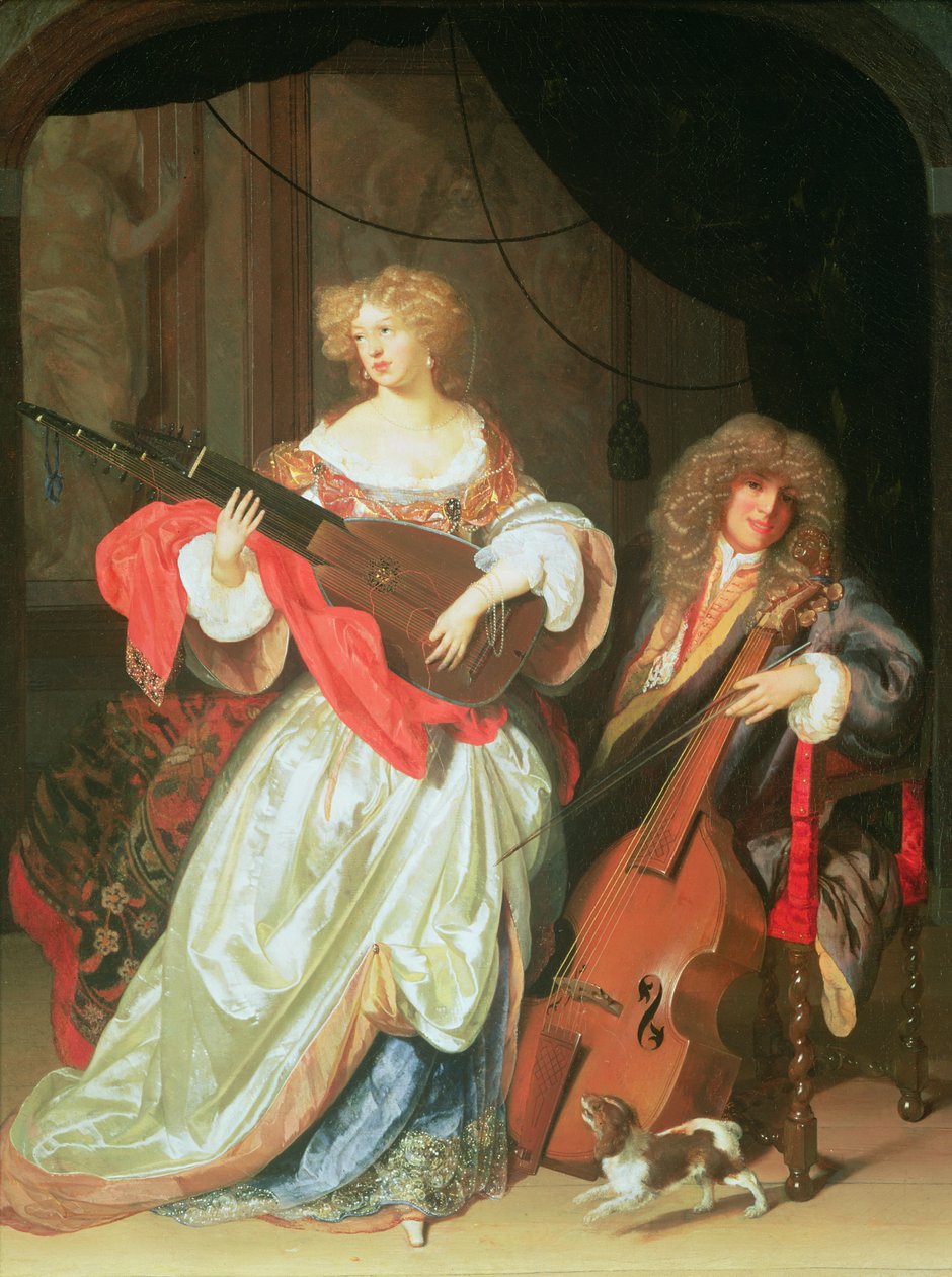 Et par der laver musik af Adriaan van der Werff