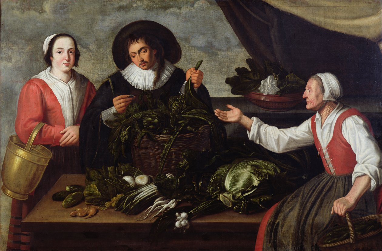Grøntsagssælgeren af Adriaen van Utrecht