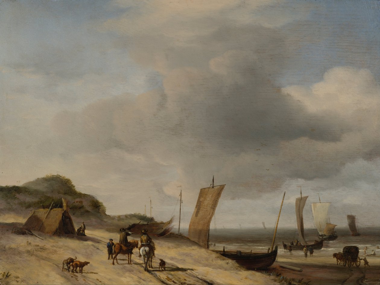 Klitter ved Scheveningen af Adriaen van de Velde