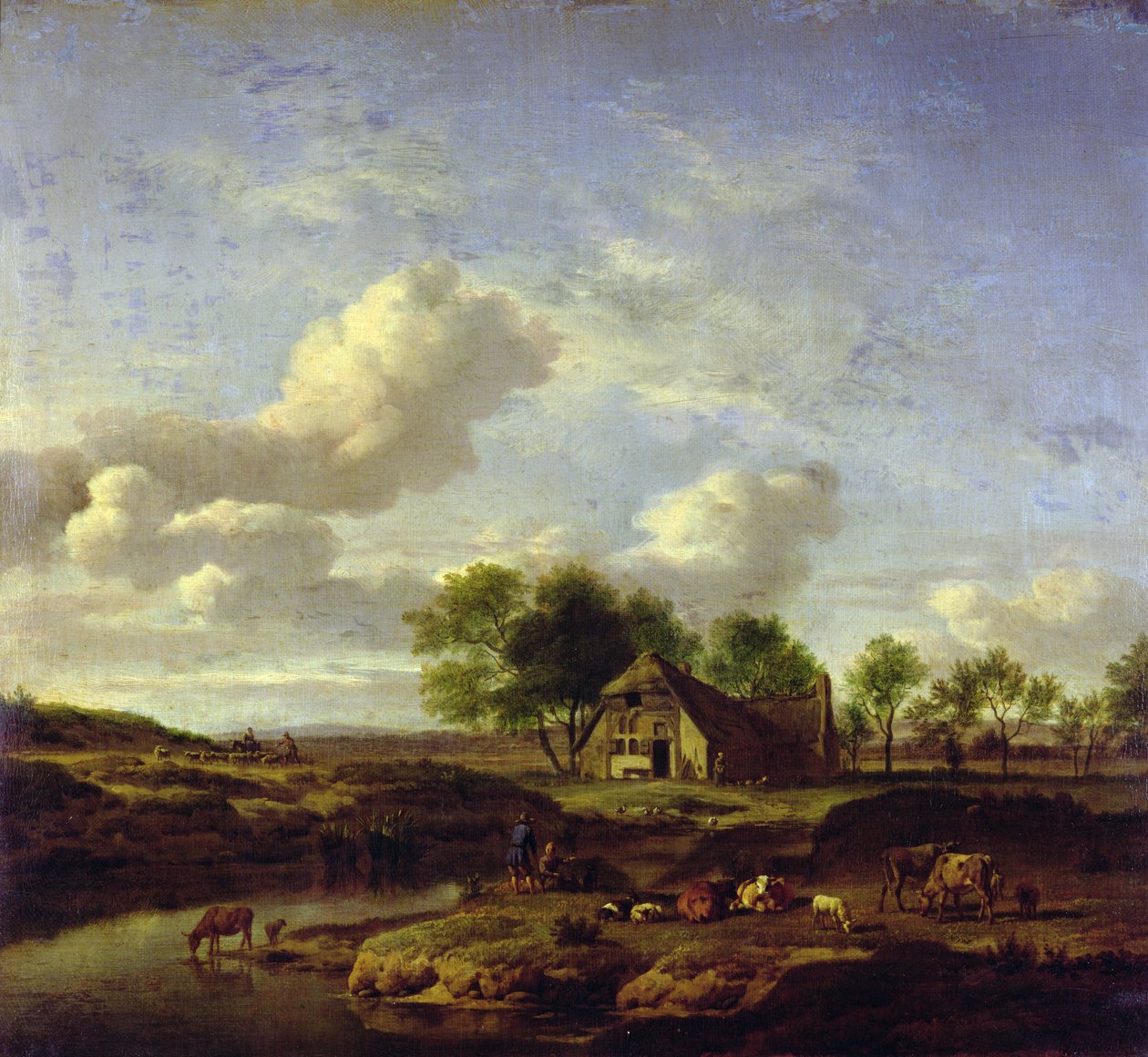 Den lille gård, 1661 af Adriaen van de Velde
