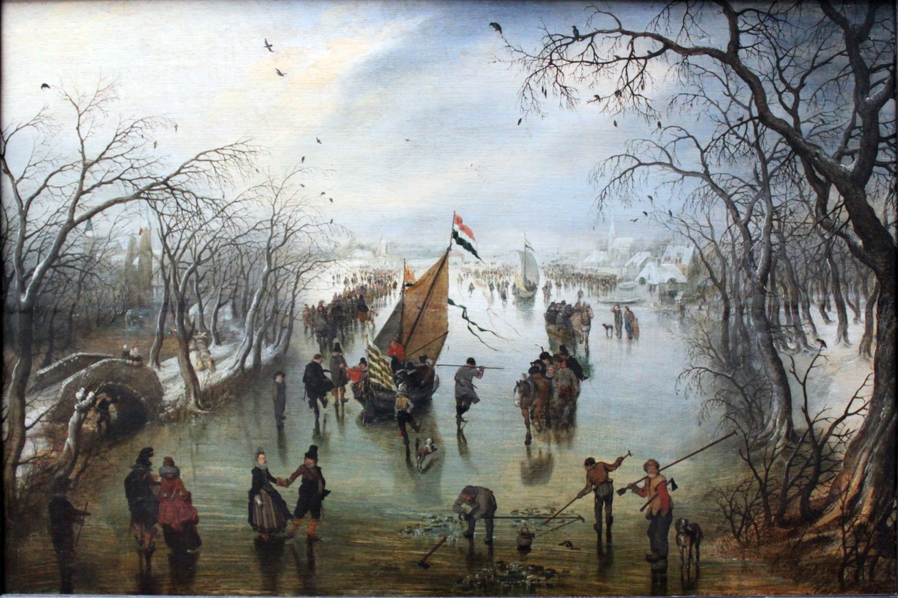 Vinteren af Adriaen van de Venne