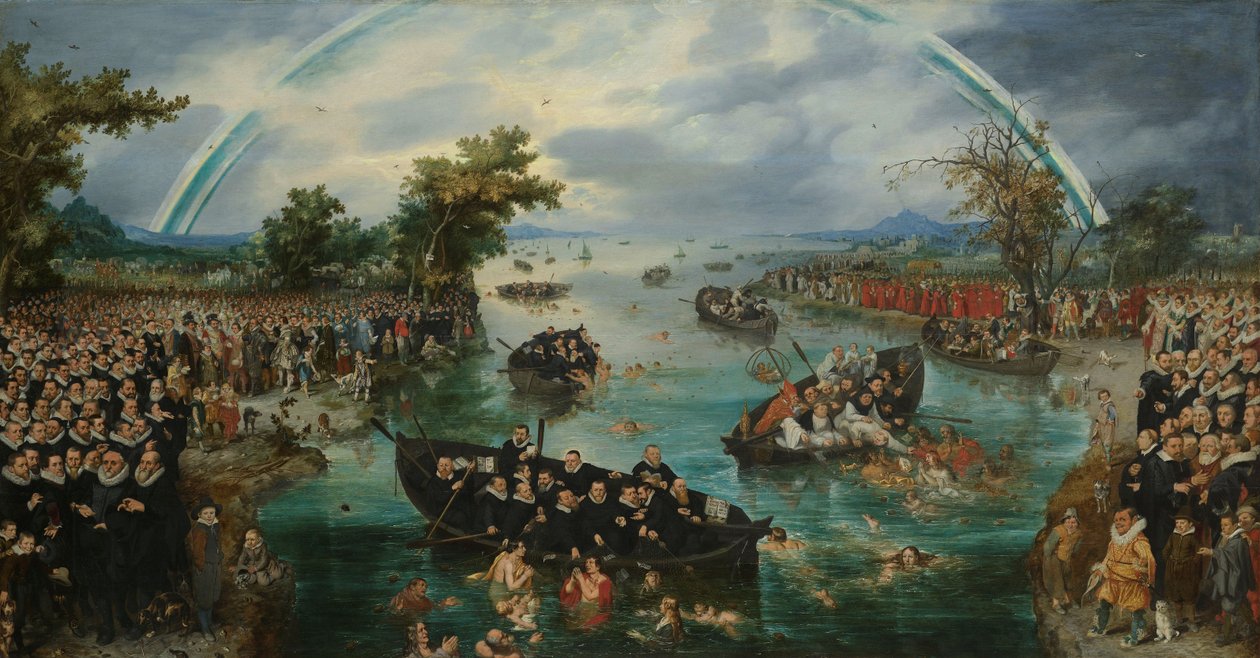 Fiskeri efter sjæle af Adriaen van de Venne