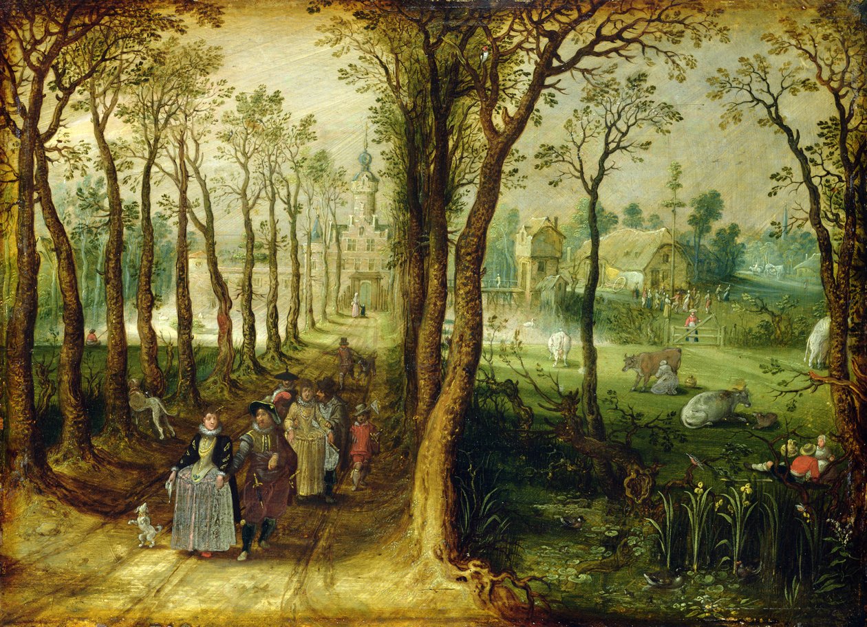 Slottet i mosen af Adriaen van de Venne