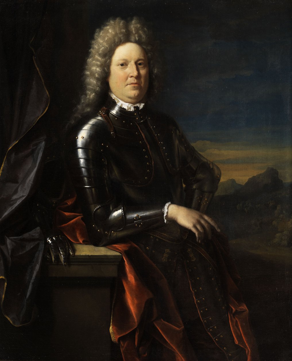 Portræt af Friedrich von Schomberg / Schönberg (1615–1690) af Adriaan van der Werff