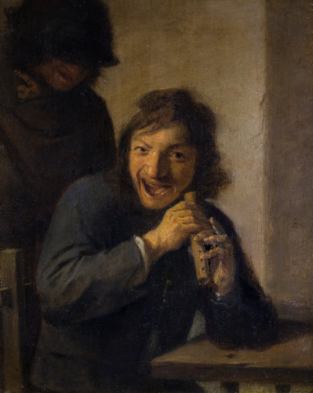 Fløjtenisten af Adriaen Brouwer