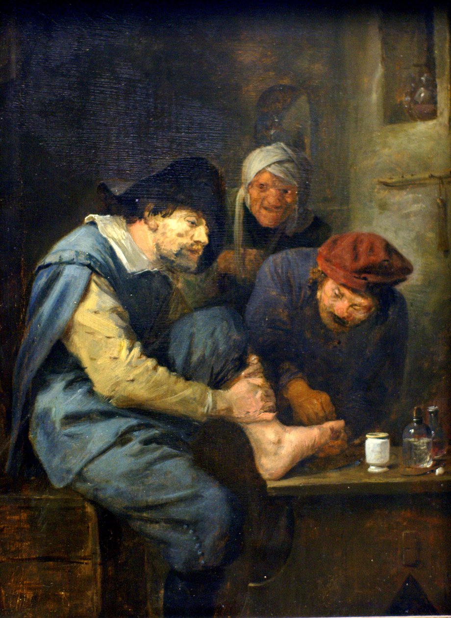 Fodoperationen af Adriaen Brouwer