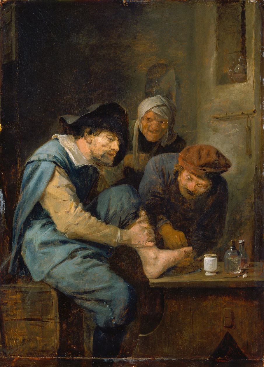 Fodoperationen af Adriaen Brouwer