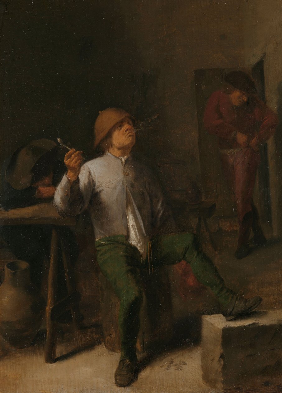 Rygeren af Adriaen Brouwer