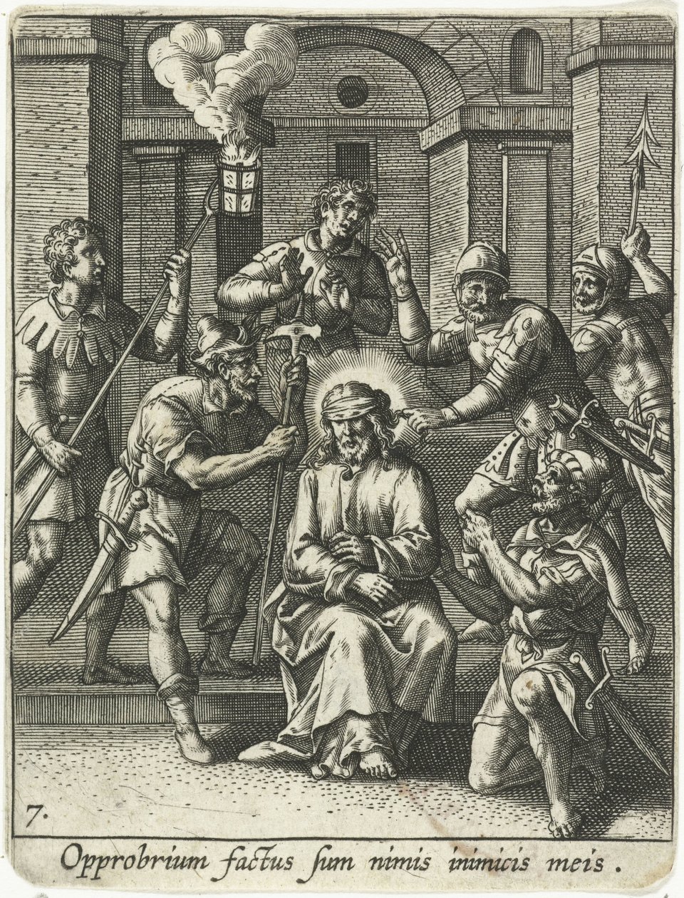 Spotten af Kristus af Adriaen Collaert