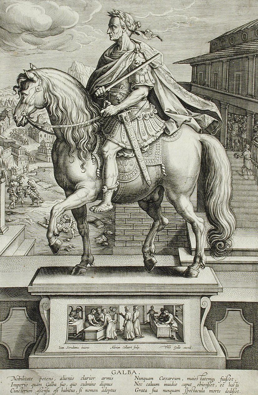 Galba af Adriaen Collaert
