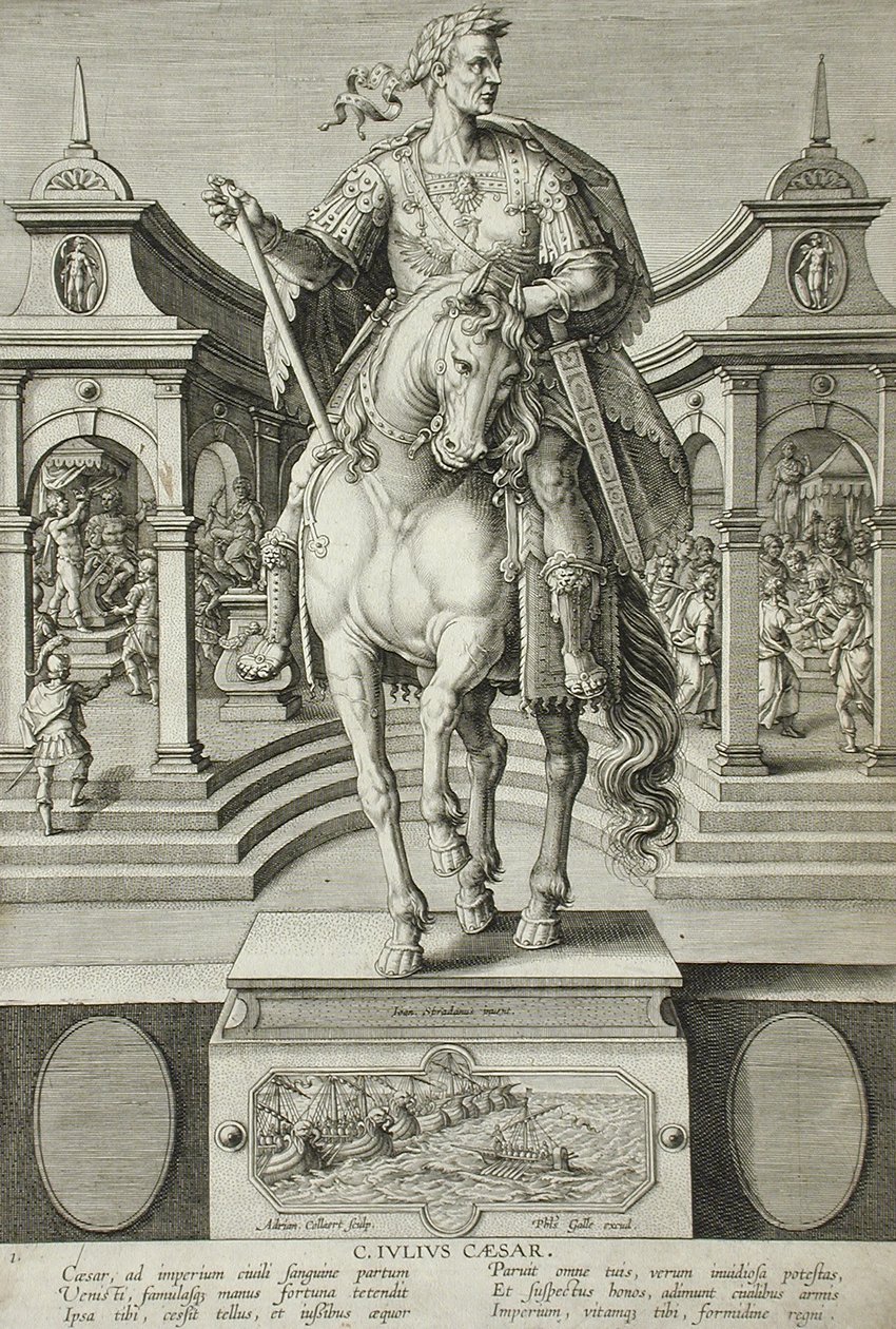 Julius Cæsar af Adriaen Collaert