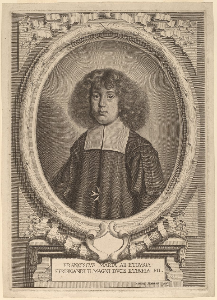 Kardinal Francesco Maria dei Medici af Adriaen Haelwegh