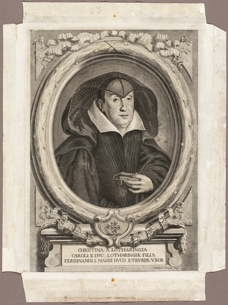 Christina af Lorraine af Adriaen Haelwegh