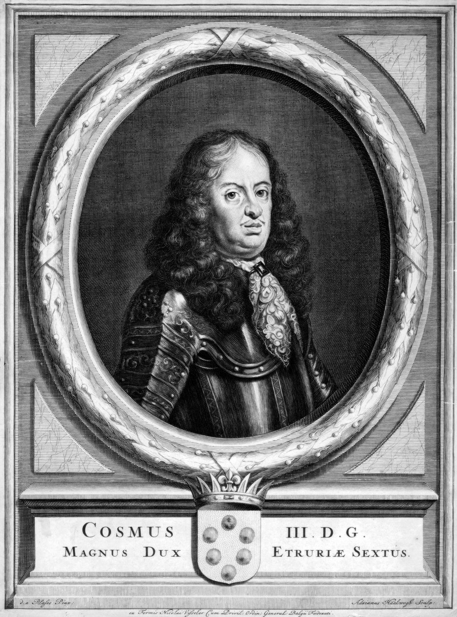 Cosimo III, storhertug af Toscana, 1600-tallet. af Adriaen Haelwegh