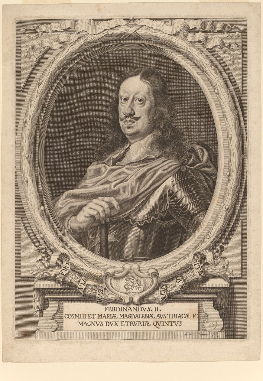 Ferdinand II, storhertug af Toscana af Adriaen Haelwegh
