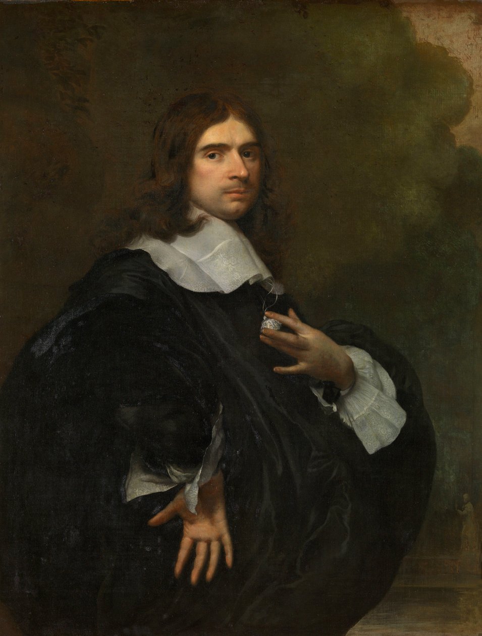 Portræt af en mand af Adriaen Hanneman