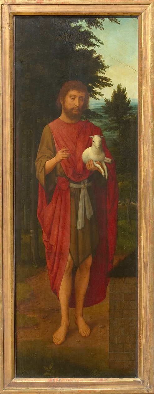 Johannes Døberens fløj af en triptykon, 1530