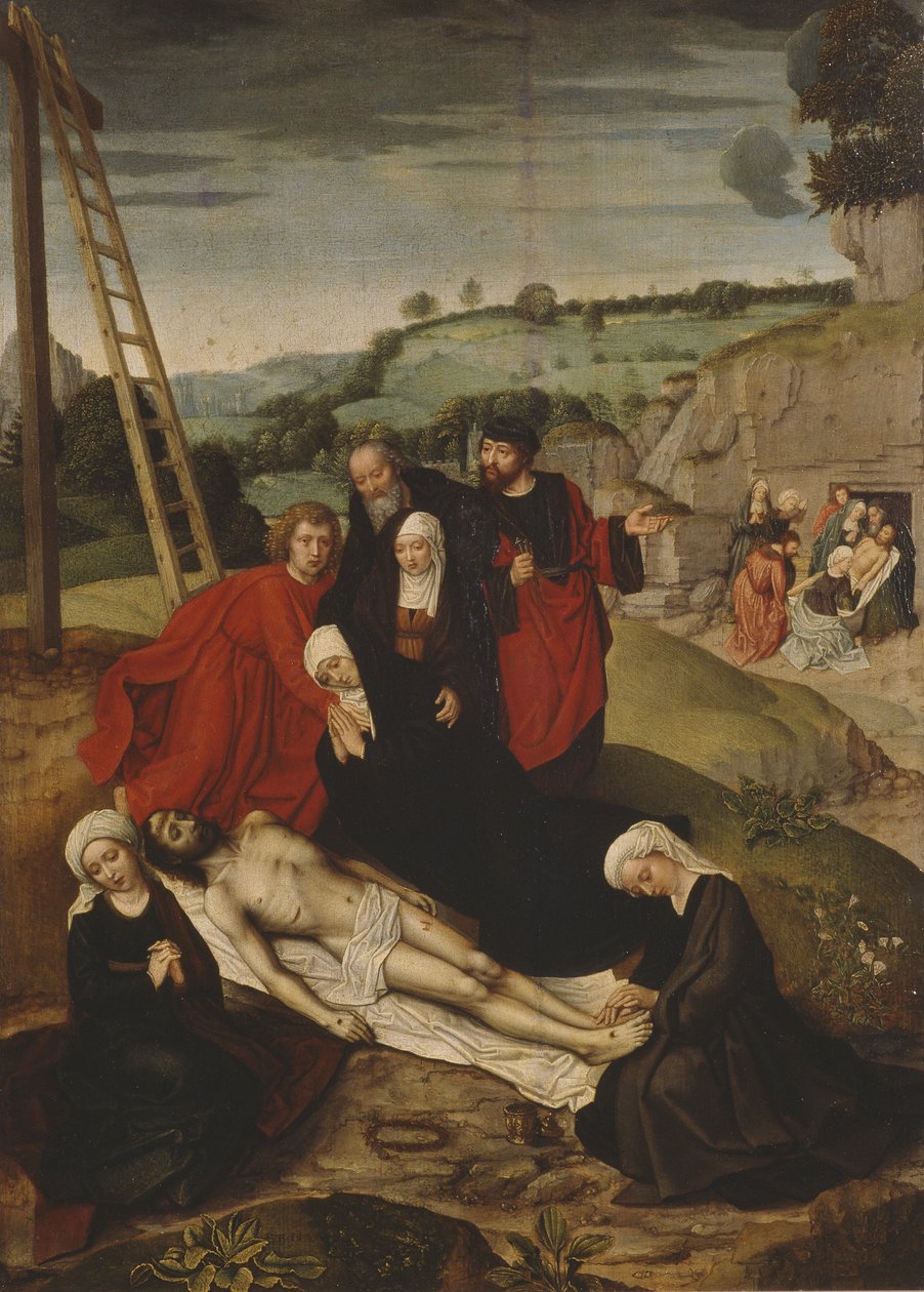Klagesangen over Kristus af Adriaen Isenbrandt or Isenbrant