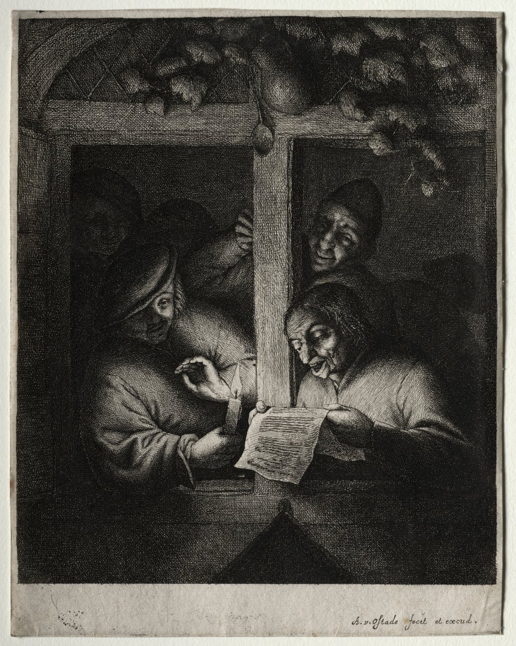 Carol Singers. af Adriaen Jansz. van Ostade