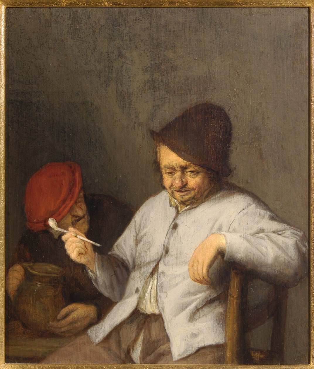 Rygeren og drikkeren, ca. 1650 af Adriaen Jansz. van Ostade