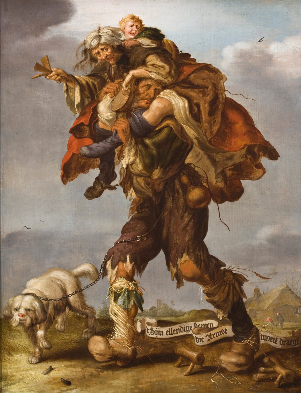 Allegori om fattigdom, 1630