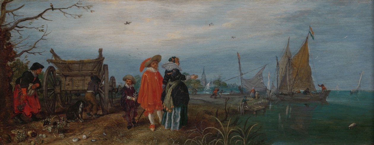 Efterår (samtale) af Adriaen Pietersz van de Venne