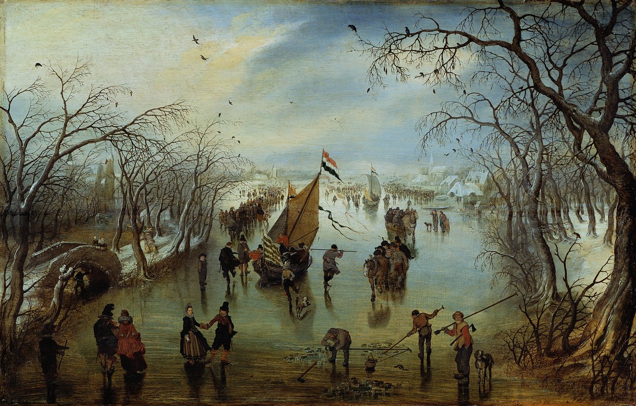 Vinteren af Adriaen Pietersz van de Venne
