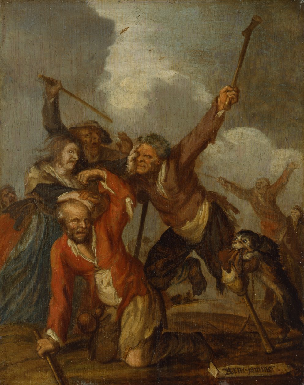 Elendighed af Adriaen Pietersz van de Venne