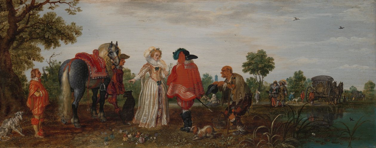 Forår af Adriaen Pietersz. van de Venne