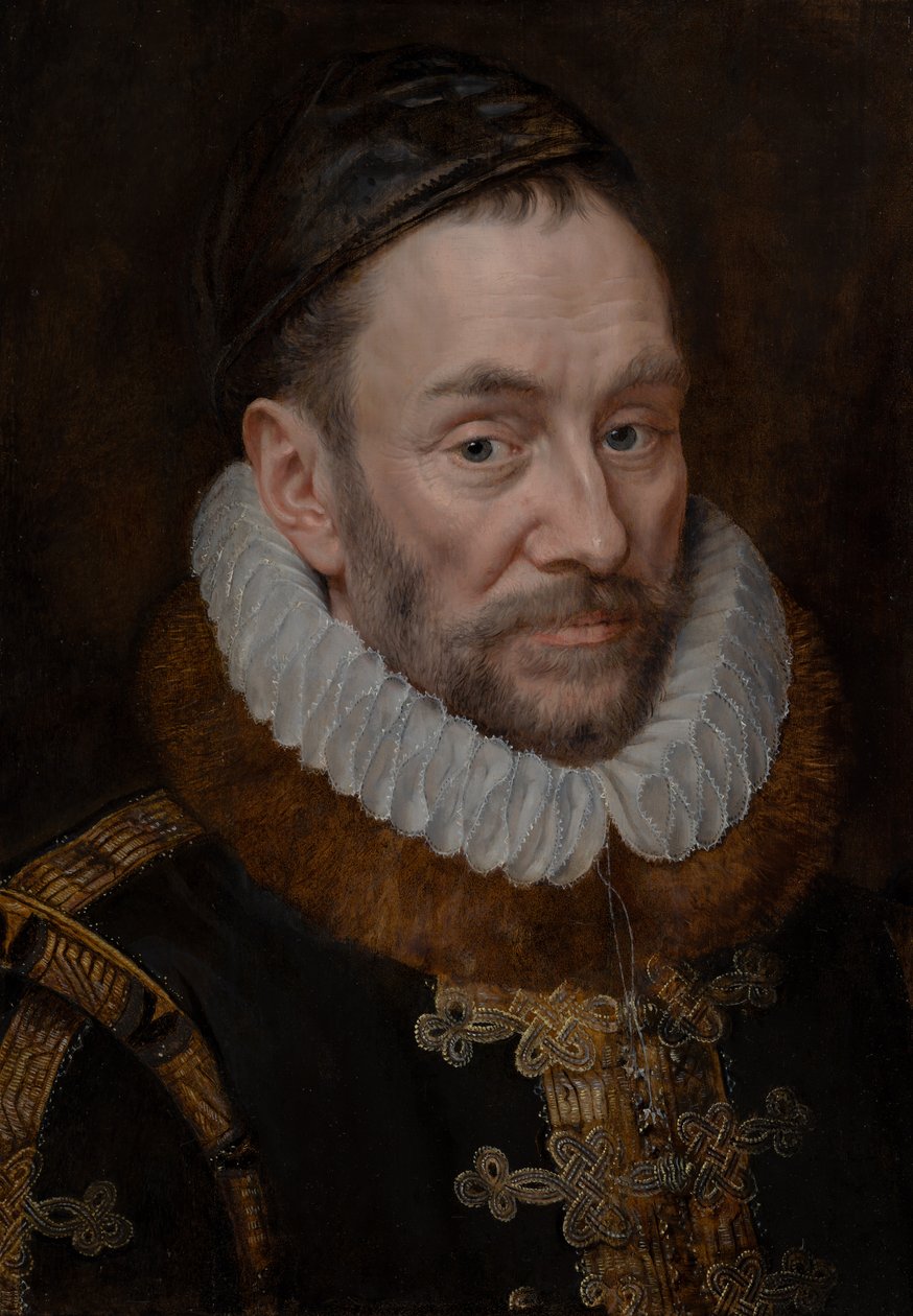 Portræt af William I (1533-1584), prins af Orange af Adriaen Thomasz. Key
