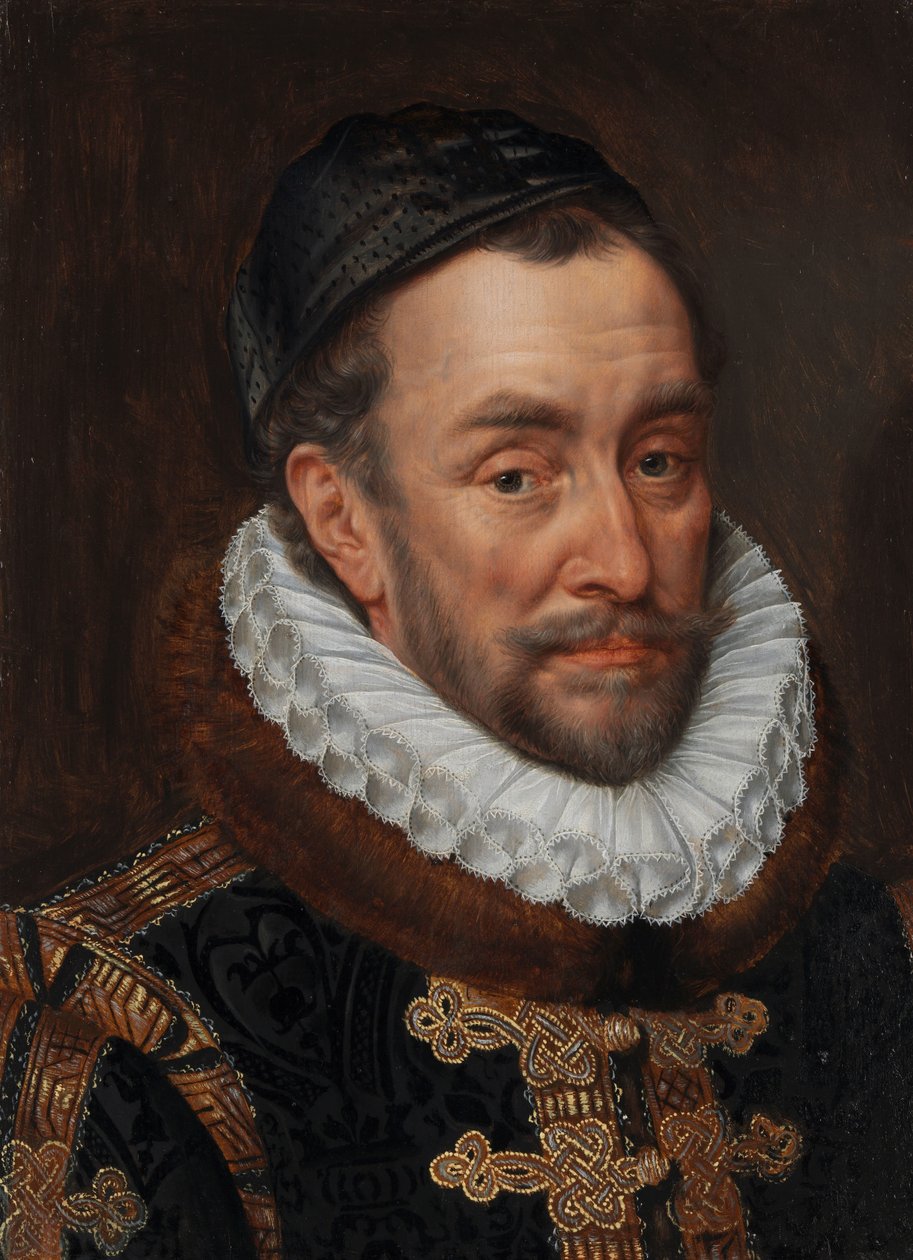 Portræt af William I, Prins af Orange Willem I (1533-84), Prins af Orange, kaldte Vilhelm den Tavse af Adriaen Thomasz. Key