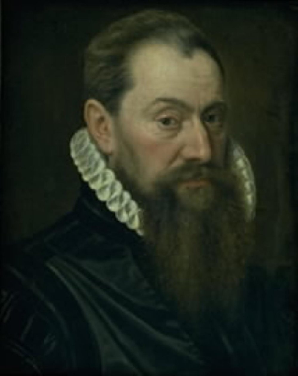 Portræt af en mand af Adriaen Thomasz. Key