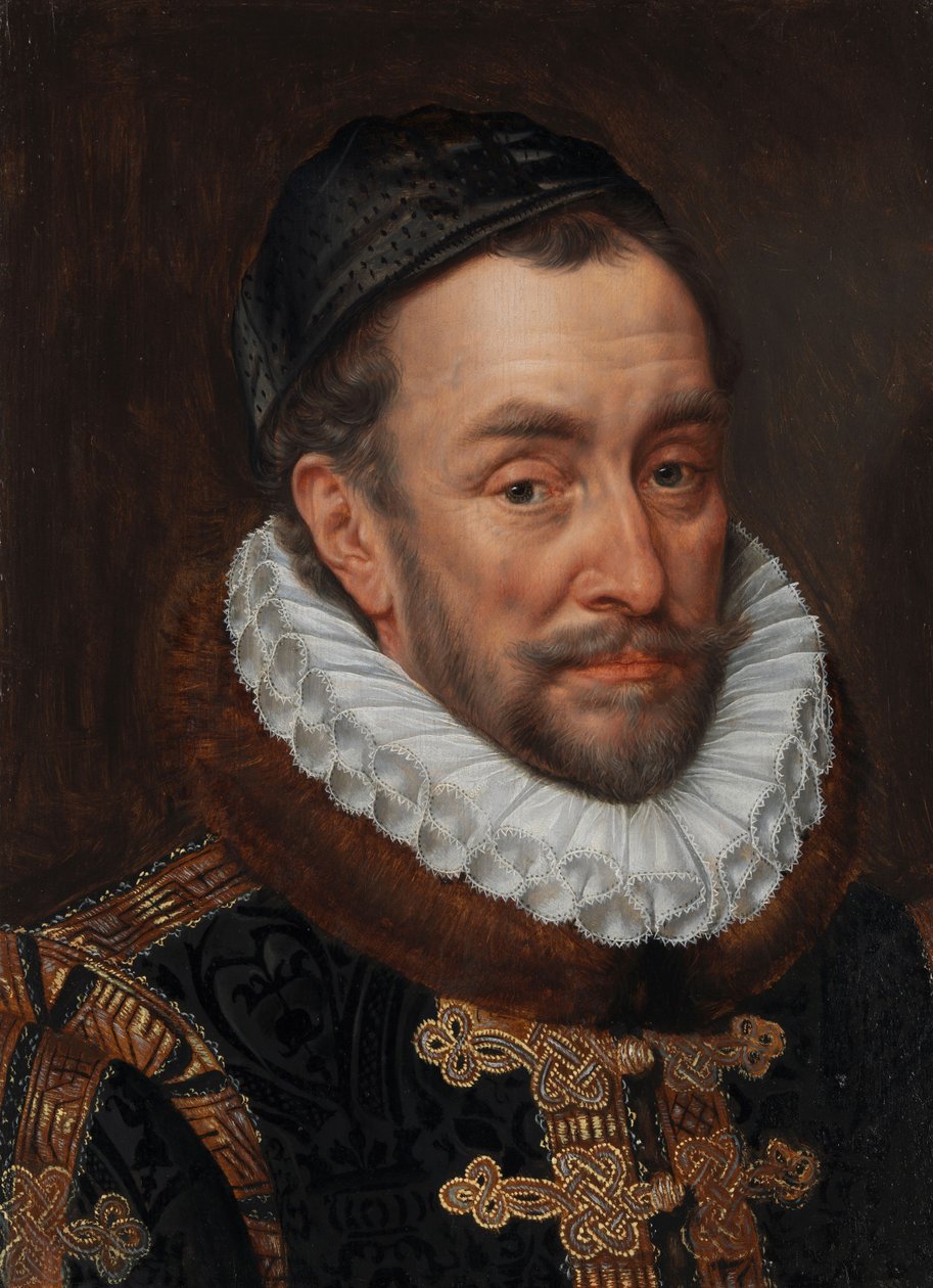 Vilhelm I, Prins af Orange, ca. 1579 (olie på panel) af Adriaen Thomasz Key