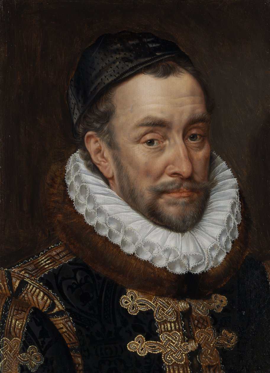 Vilhelm I, Prins af Oranje, ca. 1579 (olie på panel) af Adriaen Thomasz Key