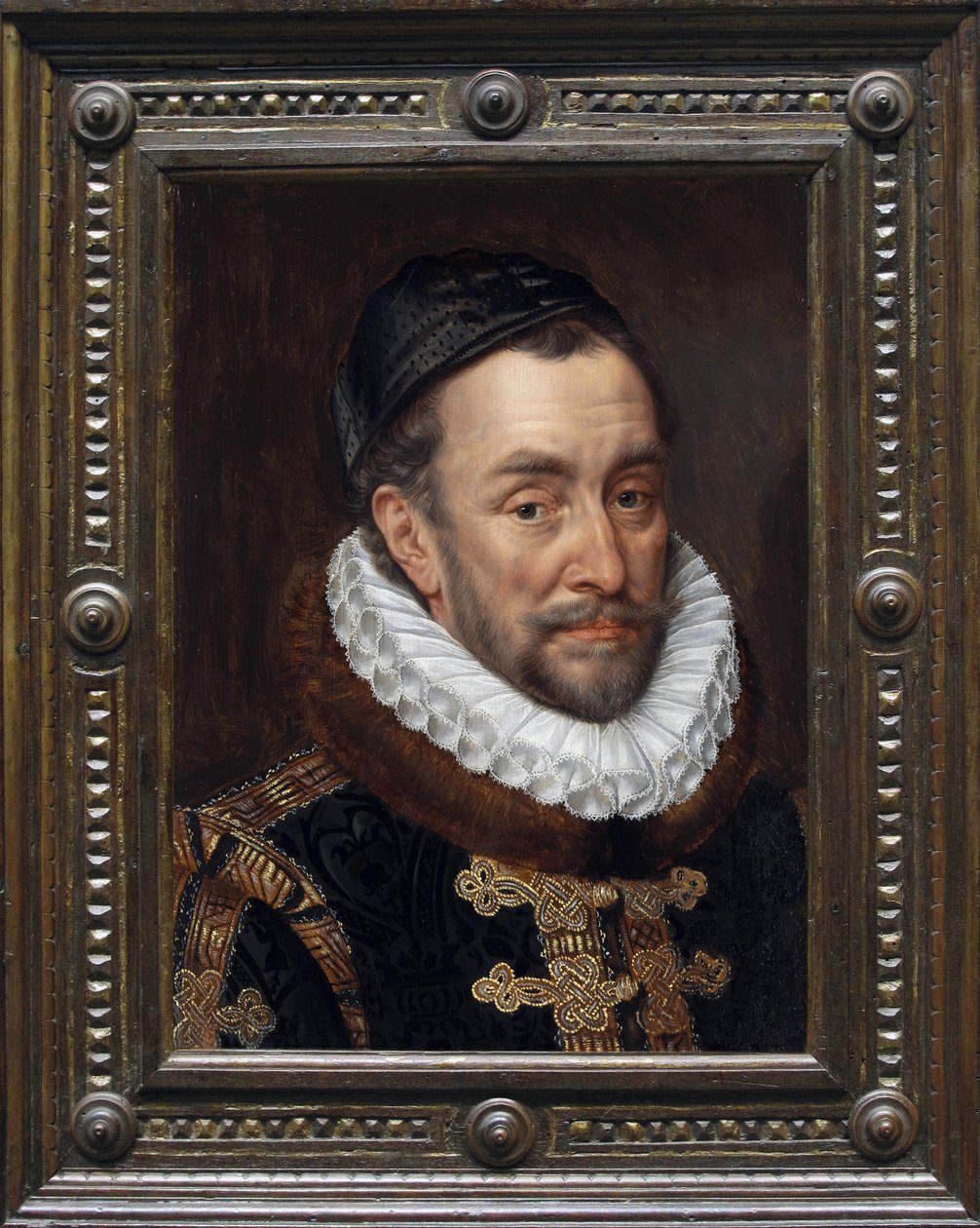 William the Silent (William I, Prince of Orange) - Portræt af William I of Orange-Nassau Prince of Orange (William (Willem eller William) of Orange (1533-1584). William af Nassau, Prince of Orange, kendt som William the Silent Taciturn, grundlæggeren af hu af Adriaen Thomasz Key