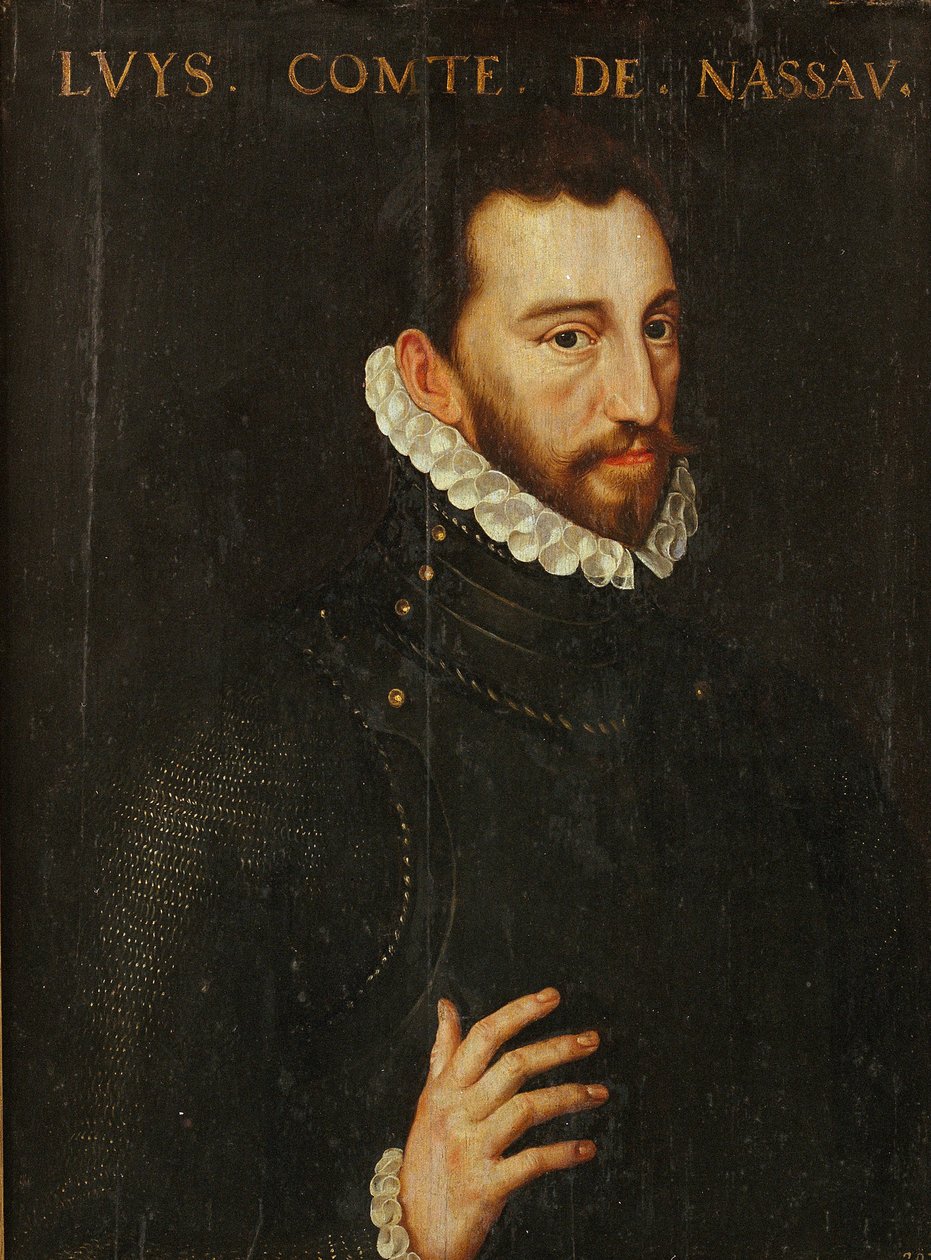Greve Ludvig af Nassau 1538-1574, ca 1571-1572 af Adriaen Tomasz Key
