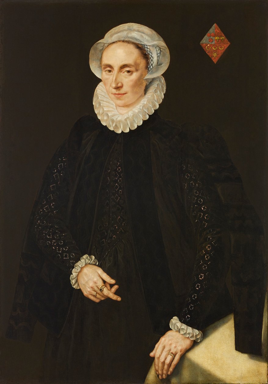 Marguerite le Prince, mellem 1570 og 1590. af Adriaen Tomasz Key